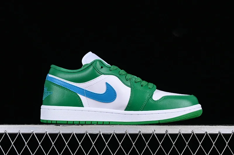 All categories Air Jordan Jordan series basketball shoes Air Jordan 1 Low G version pure original Air Jordan 1 Low "White Green" AJ1 Joe 1 white green low-top basketball shoes DC0774-304